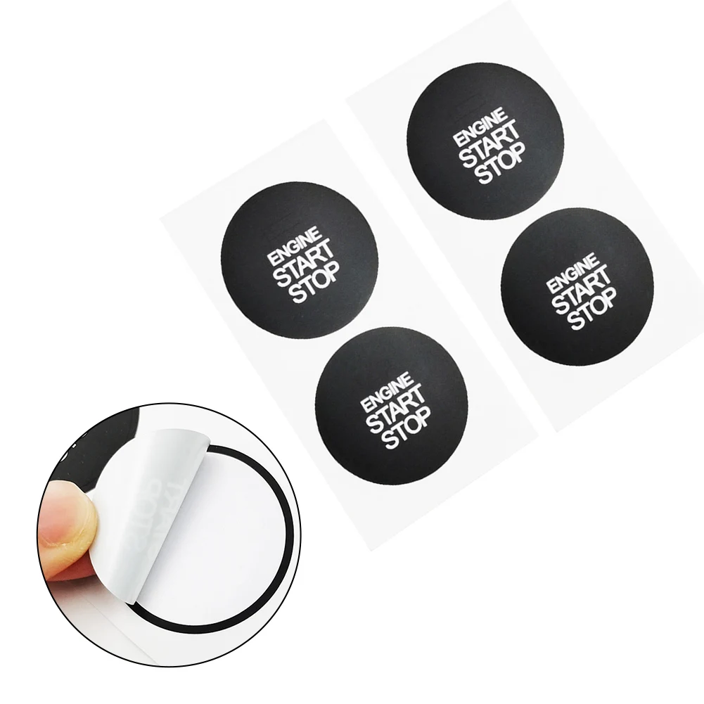 Switch Repair Decal Ignition Stop Switch Reduced Light Penetration Sunlight Resistant Vinyl Decal Sticker 1PCS