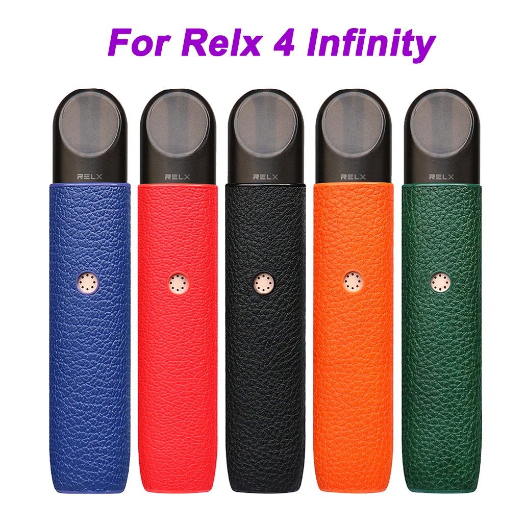 Portable cover for RELX 4 case Accessories For Relx 4 Infinity Leather Skin Case