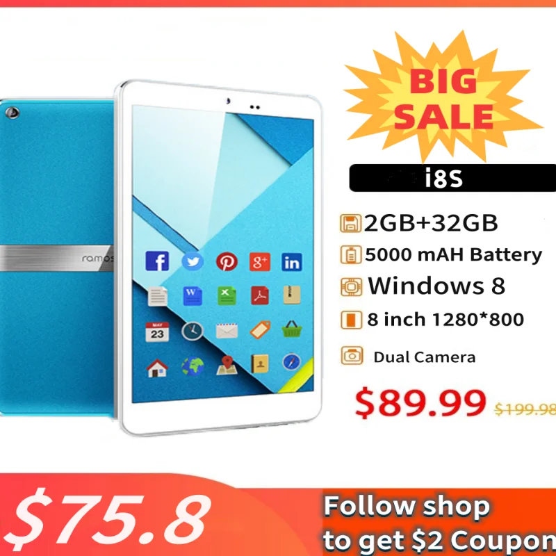 Tablet PC Windows 8 da 8 pollici con 2GB RAM e 32GB ROM: Recensione Pratica e Valutazione Reale