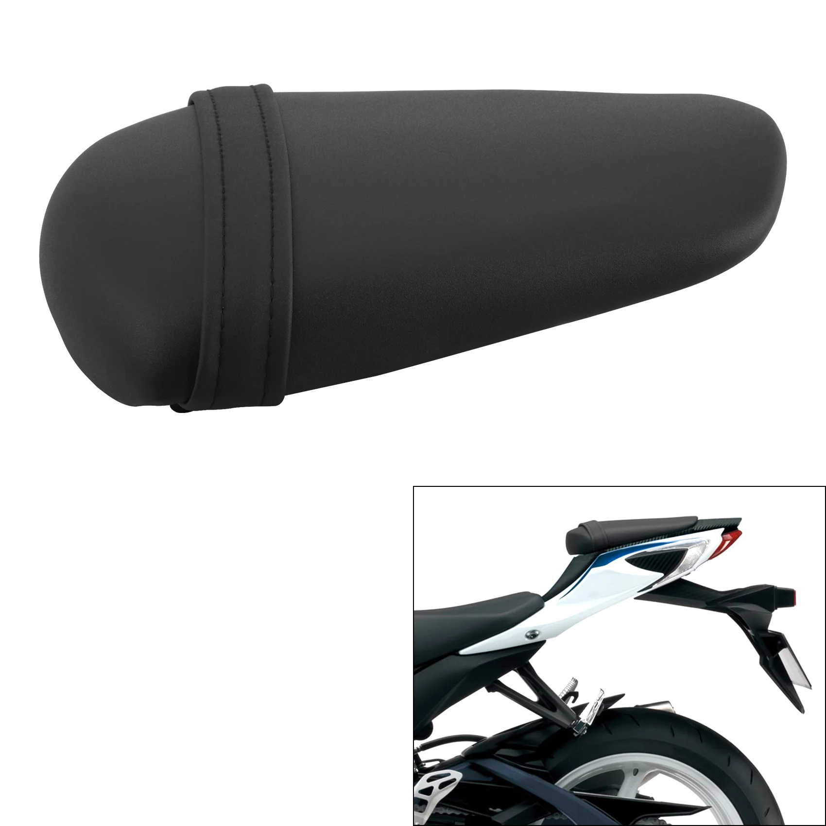 

Rear Passenger Pillion Seat Fit For Suzuki GSXR600 GSXR750 2011-2024 2012 2013
