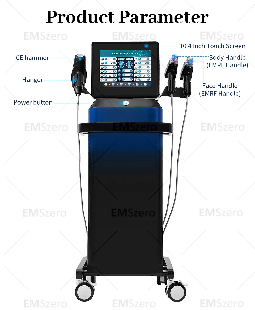 المهنية Morpheus 8 RF آلة الوخز بالإبر الدقيقة العناية ببشرة الوجه الجمال مع خرطوشة دبوس نانو 12 24 40