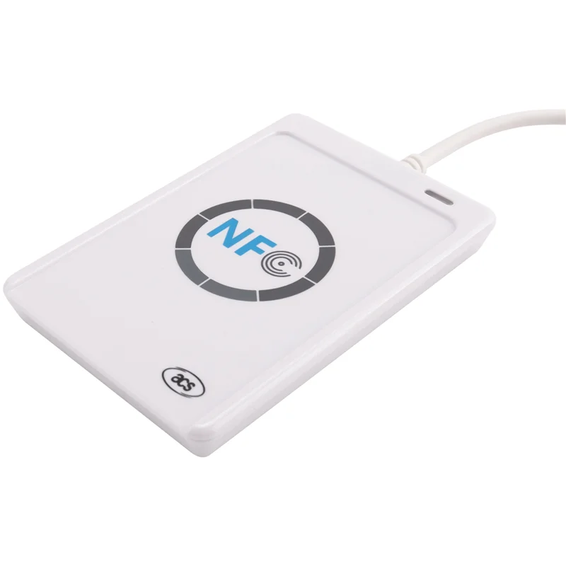 

A41T NFC-считыватель ACR122U USB Бесконтактный смарт-карт IC Устройство записи и считыватель Smart RFID-копировальный аппарат Дубликатор UID Сменная бирка-карта