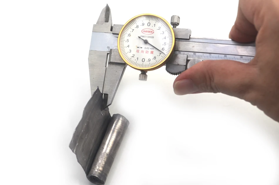 MNFT 4 Stücke 0,6*40*245mm 65-70g Weiche Blattstreifen Blei Rolle für Angeln Platinen Liefert Clip Tackle Angelzubehör – Detail 6