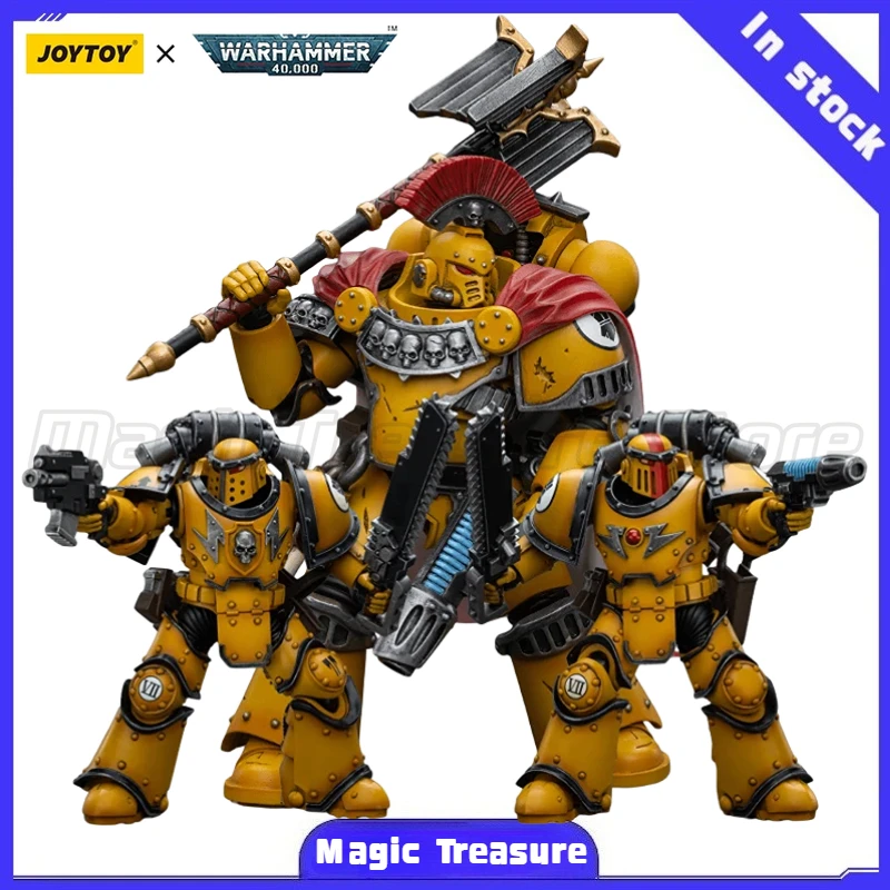 

【MT】JOYTOY Warhammer 40K Horus Heresy Imperial Fists MKIII Legion Marauder Squad 3,75 подвижные солдаты 1/18 фигурка