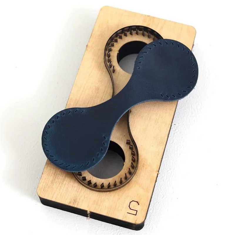 Leather Keychains Cutting Die, Leather Cutting Mold for DIY Leather Crafts Making B20