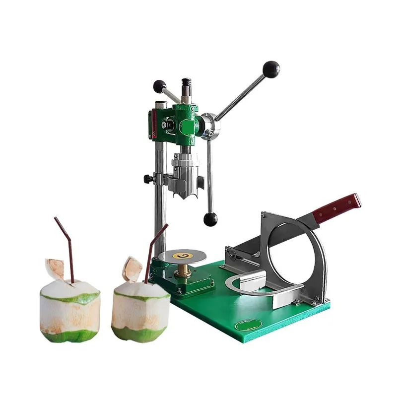 Hand‑Operated Coconut Opening Drilling Peeling Machine 1 3 4 Handle Optional Manual Coconut Opener Equipment For Fresh Green Coc