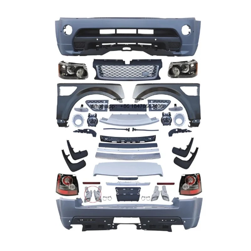 Auto Body Kit Autobiografia Posteriore Della Copertura Del Respingente for  Range Rover Sport 2010 - 2012 Produttore G