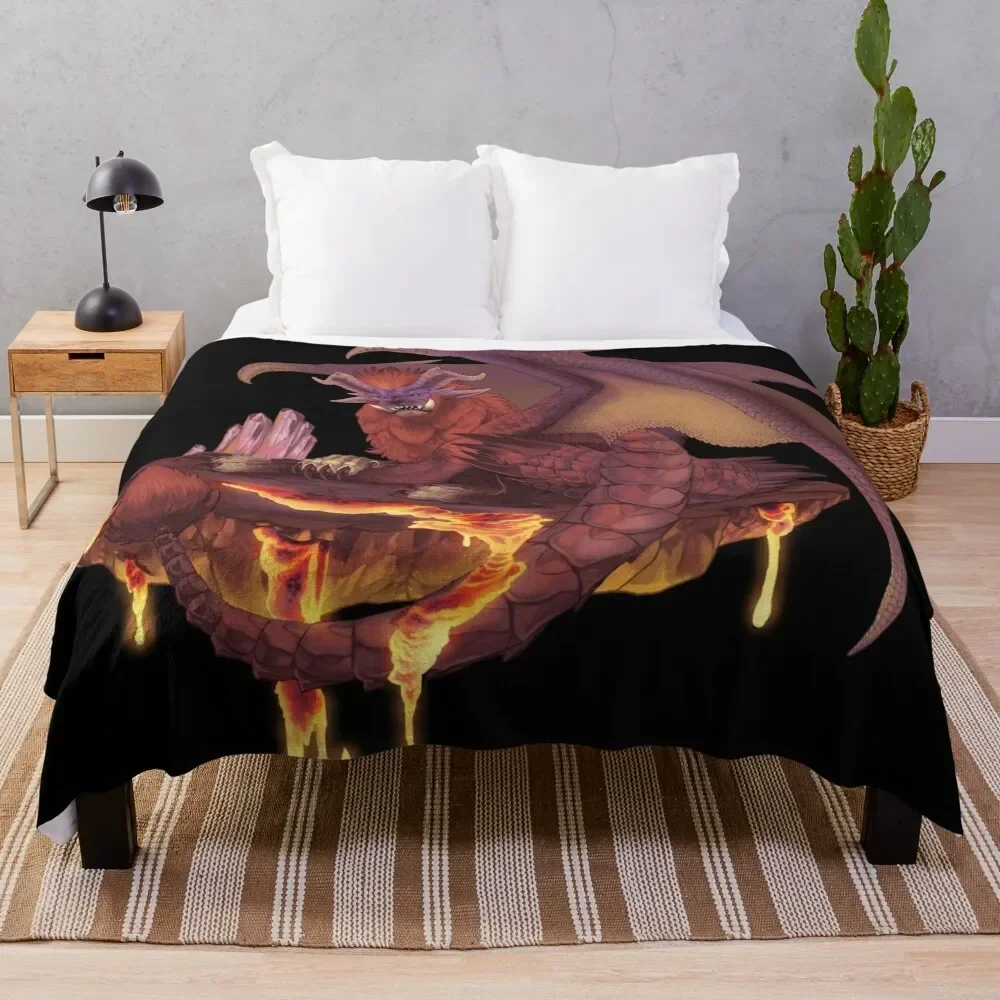 

Elder Dragon - Teostra Throw Blanket warm winter Camping Blankets