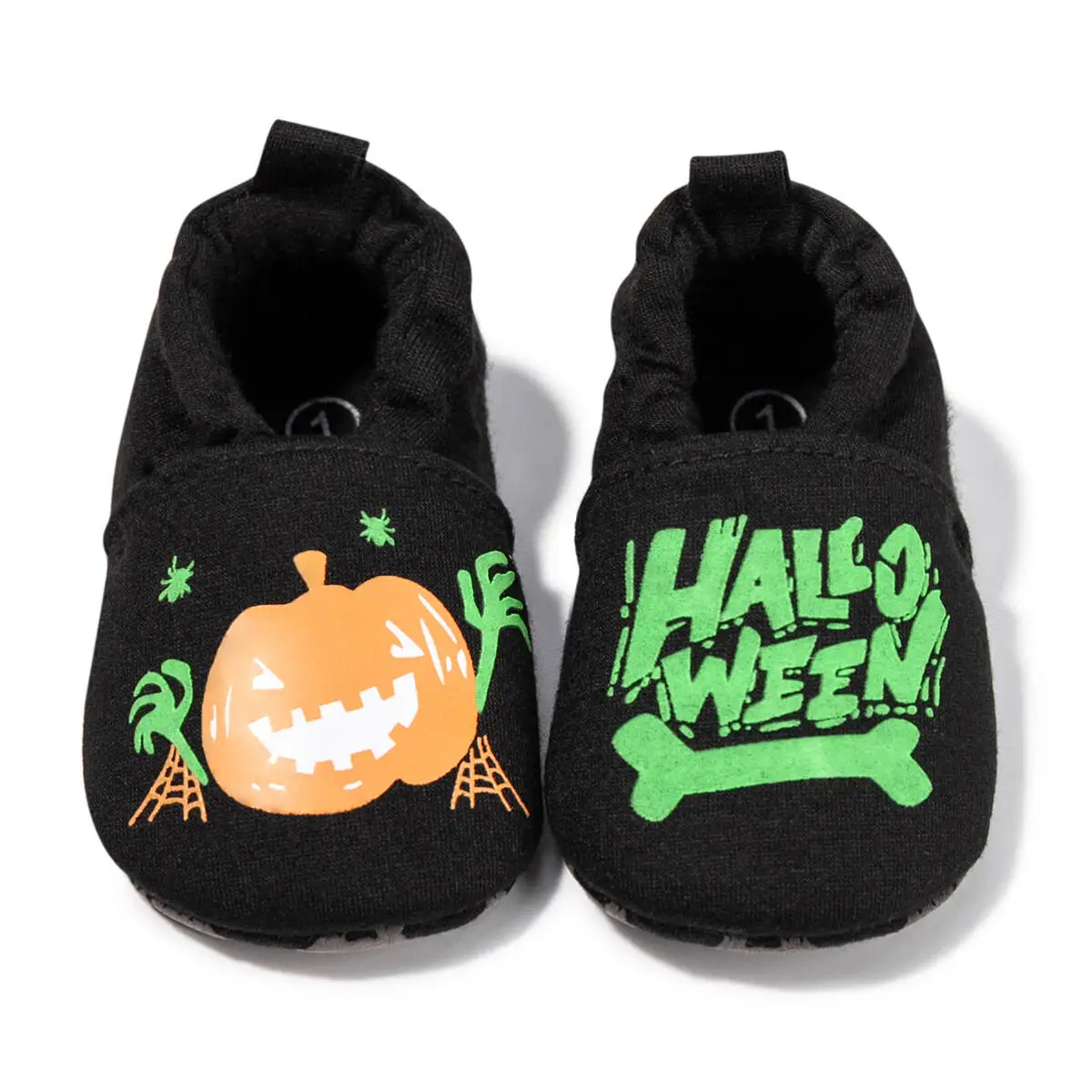 Cute Cartoons Baby Boys Girls Shoes Halloween Luminous Pumpkins Casual First Walkers Cotton High Quality Soft Anti-slip Sole