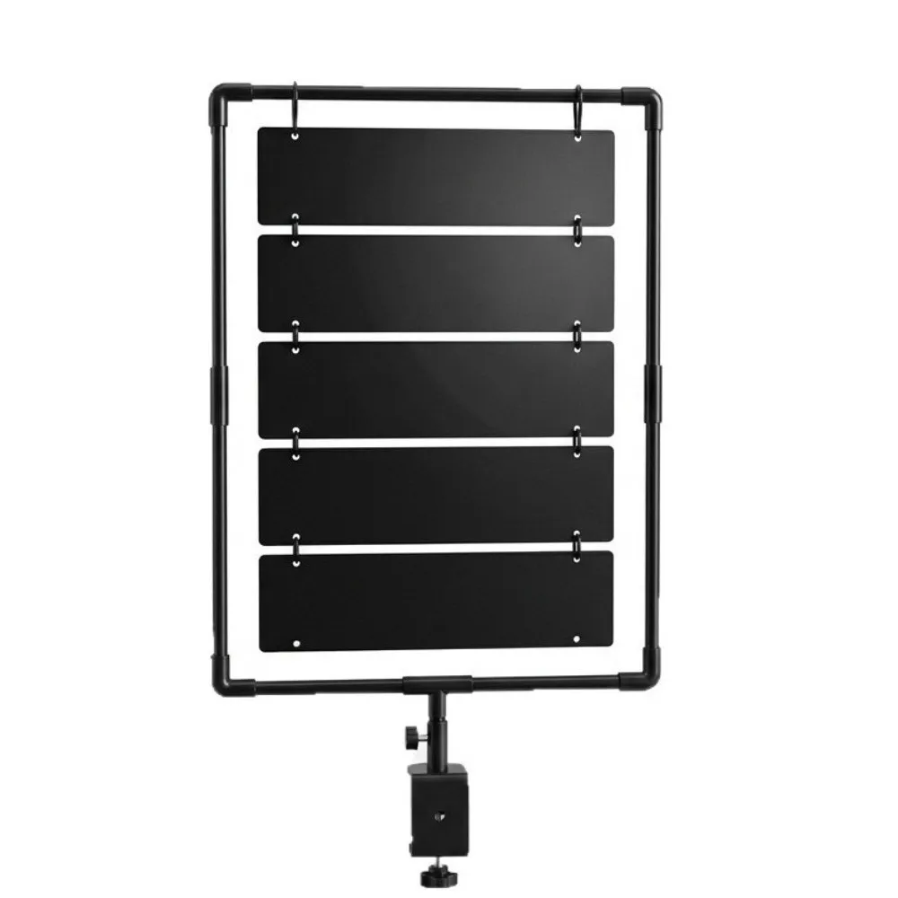 Clamp-on Vertical Chalkboard Erasable Foldable Blackboard Double Sided Writable Assembleable Message Board