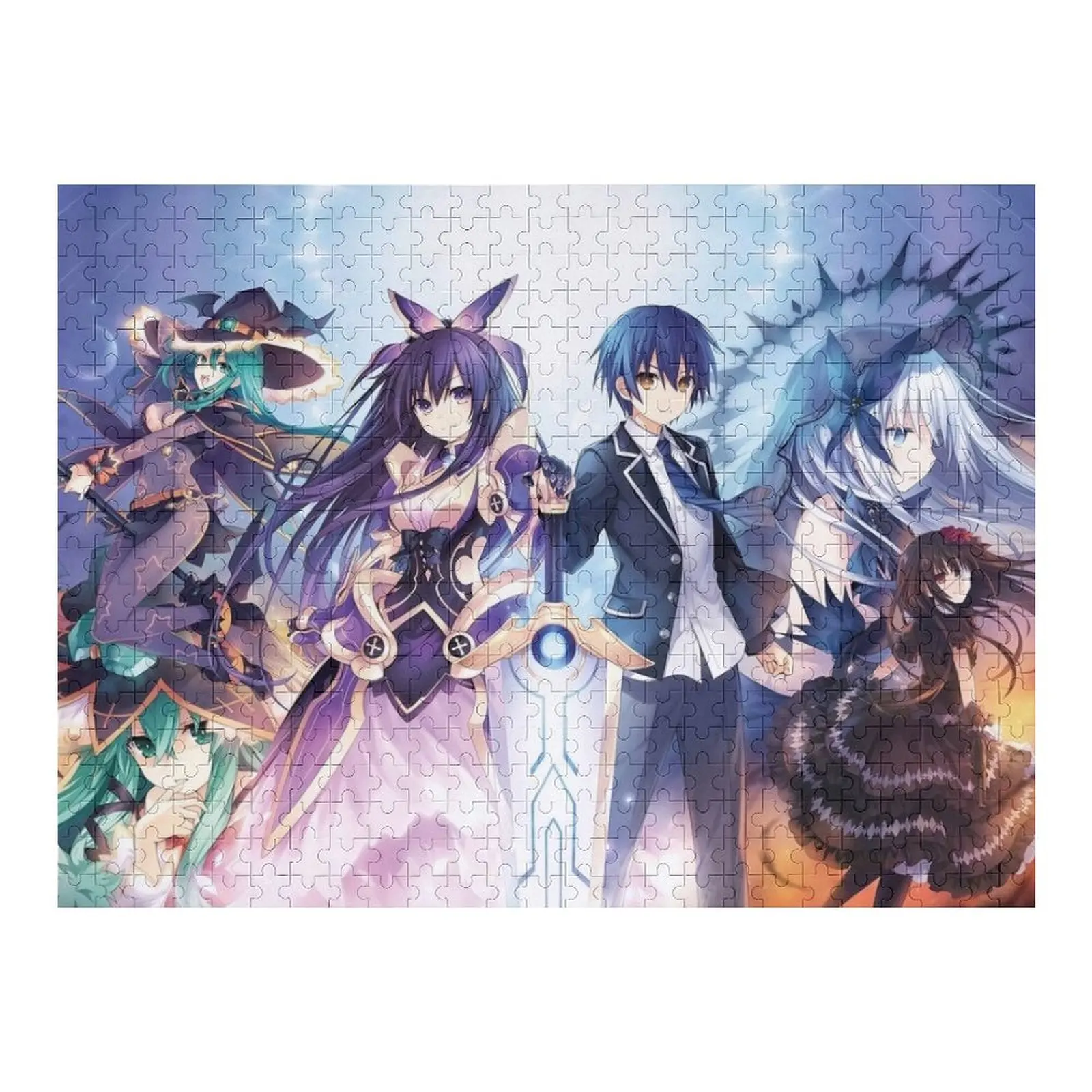

Пазл Date a Live 2, персонализированный для детей, пазл для детей, подарок на заказ, персонализированный пазл