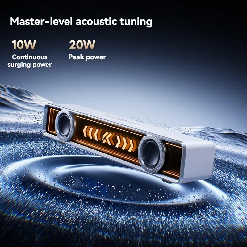 مكبر صوت MCHOSE K20Pro للرياضات الإلكترونية مخصص سلكي بلوتوث ثنائي الوضع لسطح المكتب مكبر صوت صغير لملحقات لوحة المفاتيح الميكانيكية #3