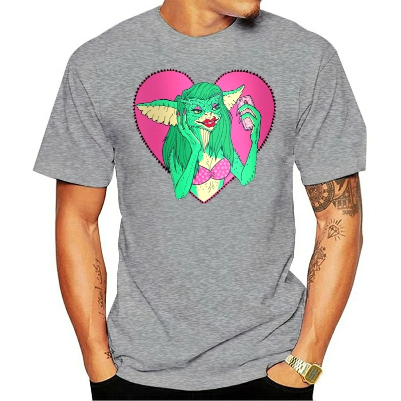 Greta The Gremlin 80s horror girl tribute t-shirt men t shirt