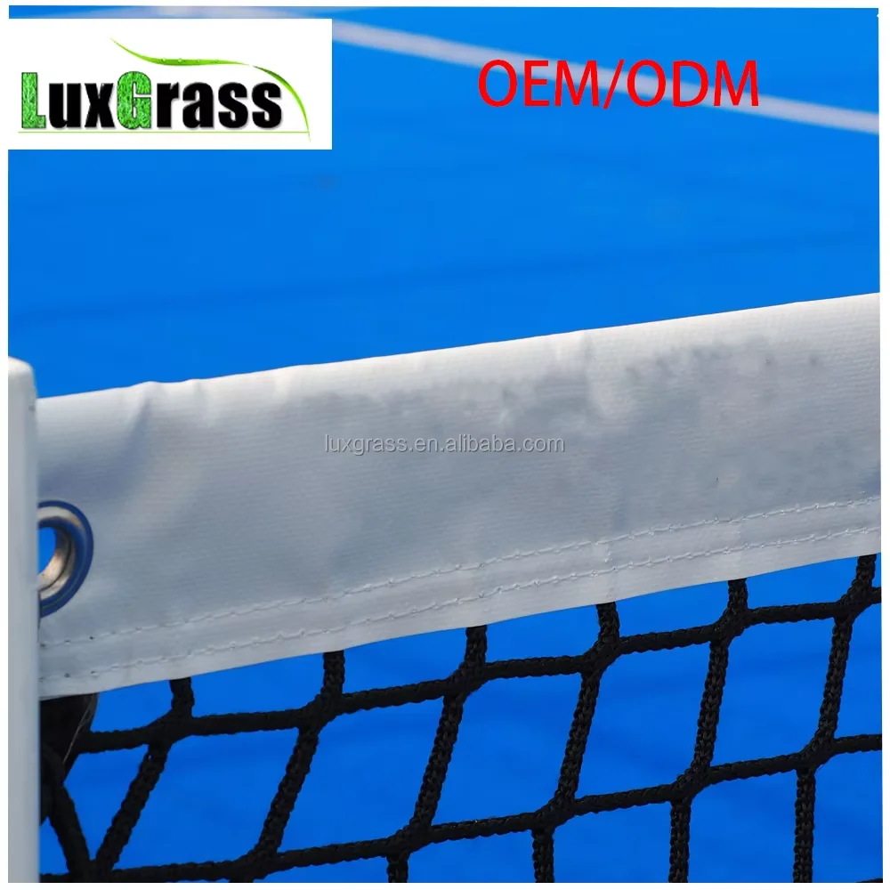 Heavy-Duty Outdoor Padel Tennis Court Net with Easy-to-Install Steel Cord for Training Competition Sports Entertainment Product