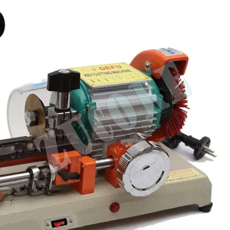 آلة قطع المفاتيح الأفقية الجديدة مع آلة قطع المفاتيح سكين يدوي مع آلة استنساخ مفتاح الدبوس الدقيق