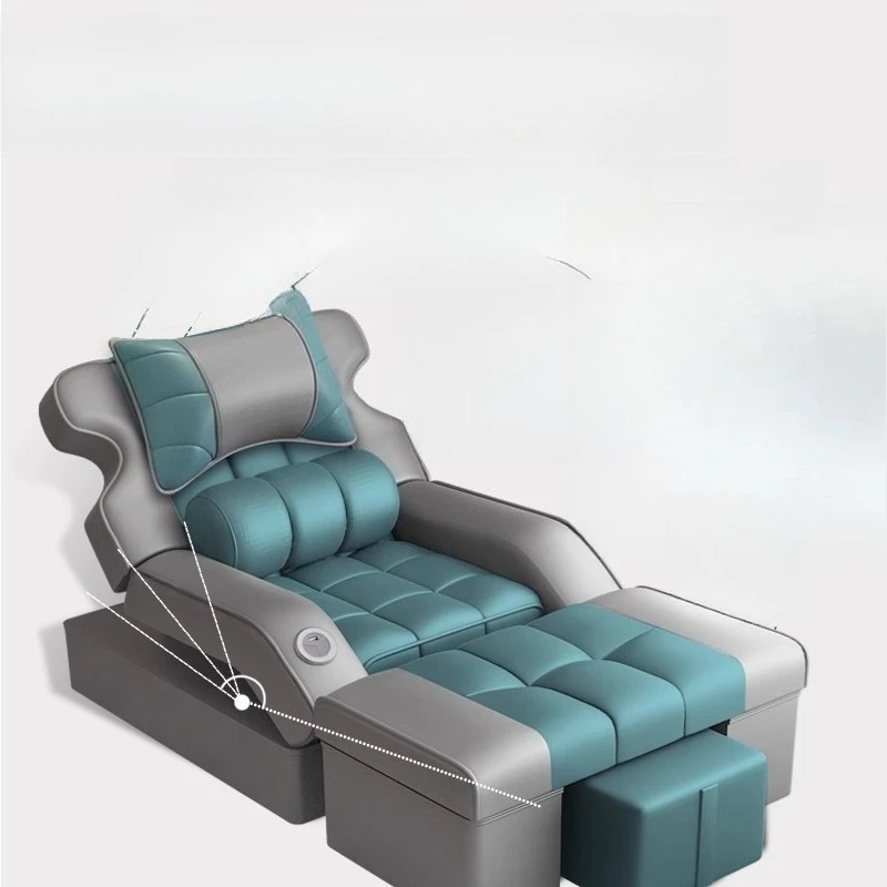 Foot Therapy Sofa High-end Electric Bath Bed Soaking Massage Sauna Pedicure Shop Recliner
