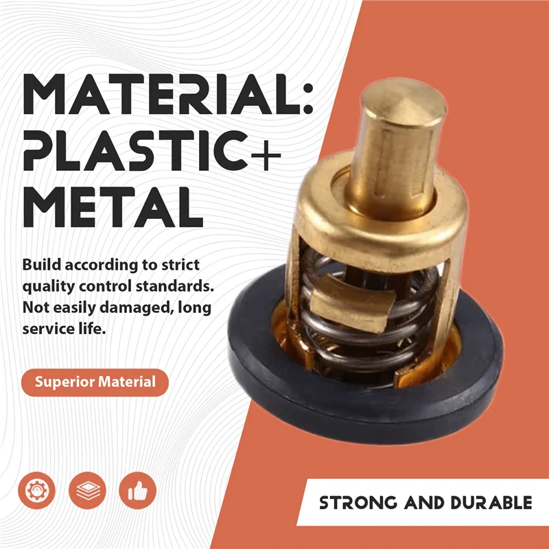 

A73X-Высокоэффективный термостат 60 ° Замена C для подвесного мотора Yamaha 9,9-55 л.с., модель 6F5-12411