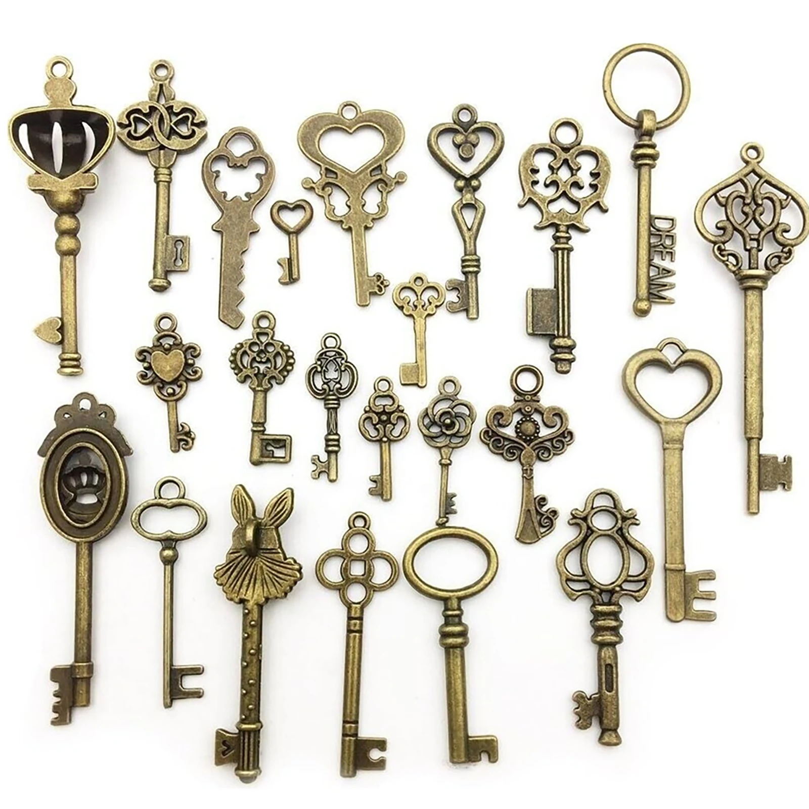 46 шт./партия, винтажные подвески в античном стиле