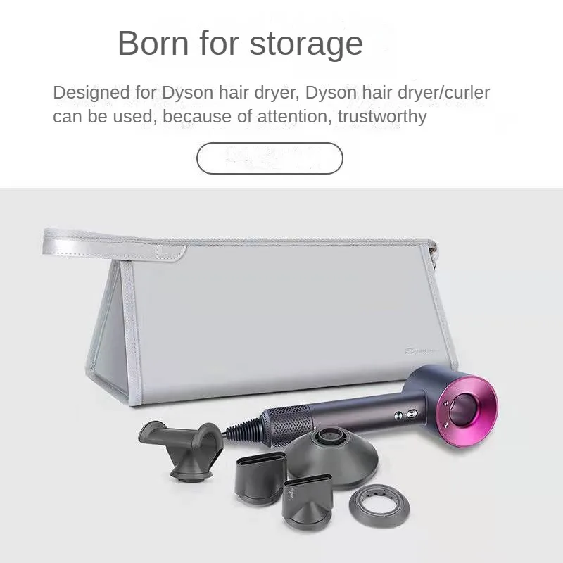 

Dyson Hair Supersonic Hair Dryer Case, Portable Storage Bag, Dustproof, Hair Straightener Attachments, Travel Organizer