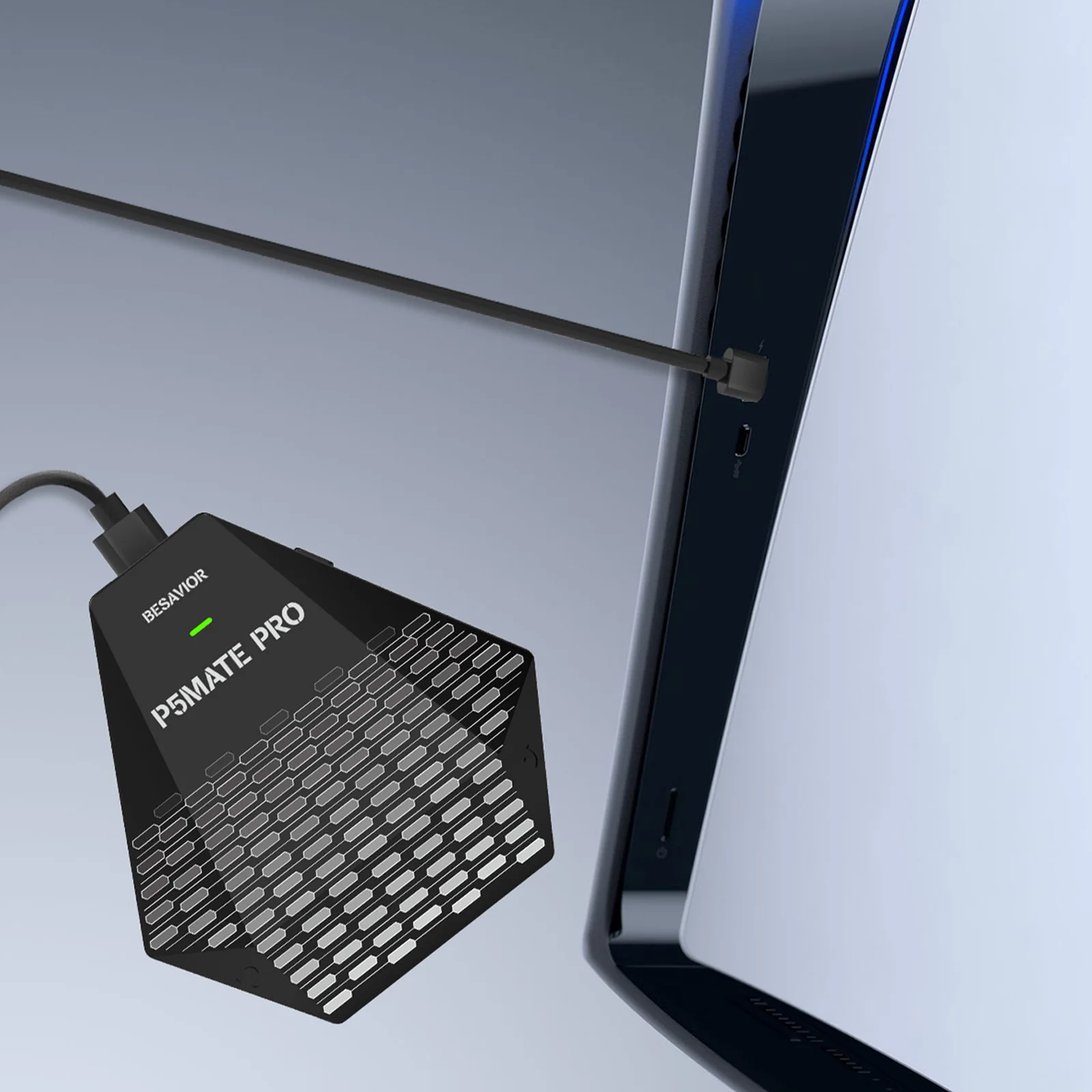 

For PS 5 Game Console P5 Mate Pro Converter UP To 1000Hz Wireless Adapter with Vibration Functions&Adaptive Triggers