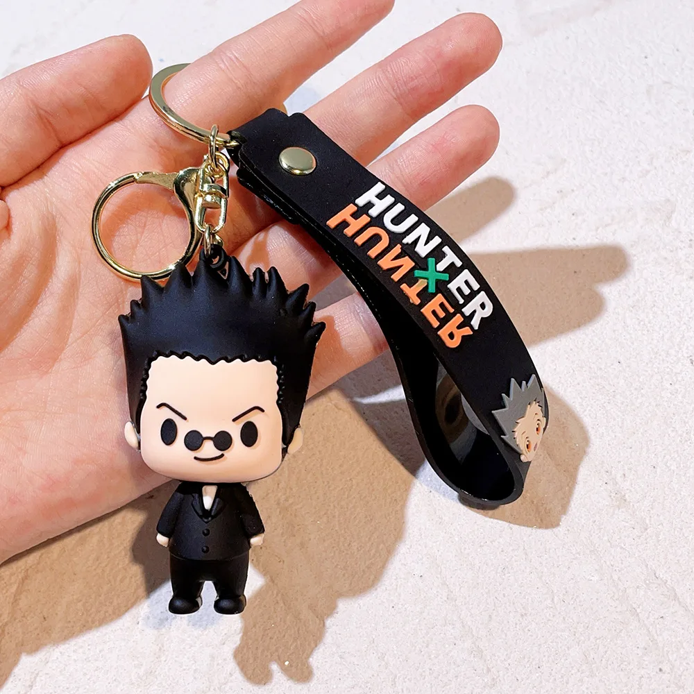 HUNTER X HUNTER Figur-Schlüsselanhänger Anime Cartoon GON·FREECSS Schlüsselring Auto-Schlüsselhalter Zubehör Schmuck Geschenke – Detail 9