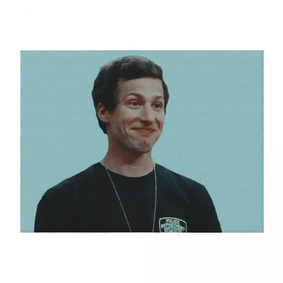 بطانية جيك بيرالتا المبتسمة ذات فروي فردي للأريكة الثقيلة للنوم #2