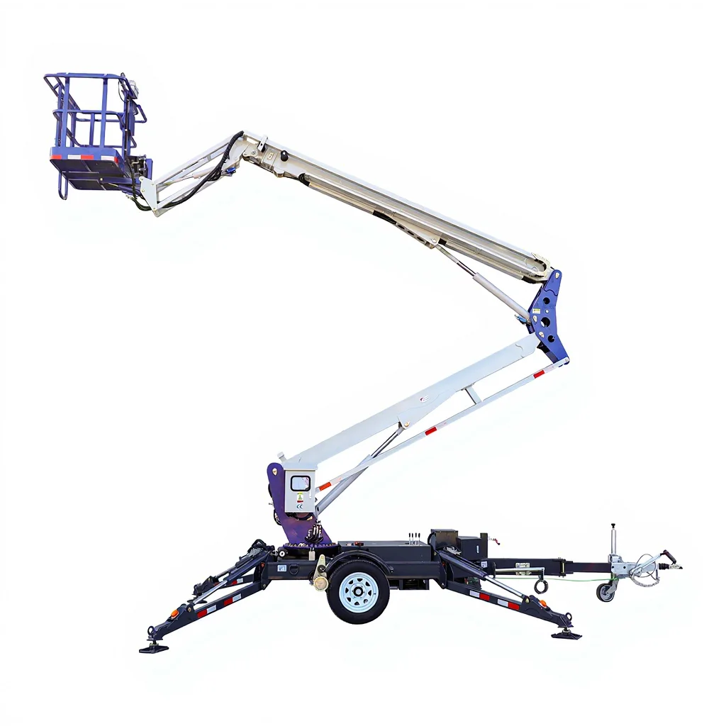 Customized New And 18mtr 20mtr Telescoping Hydraulic Boom Lift For Restaurants Retail Home Use Machinery Repair Shops And H