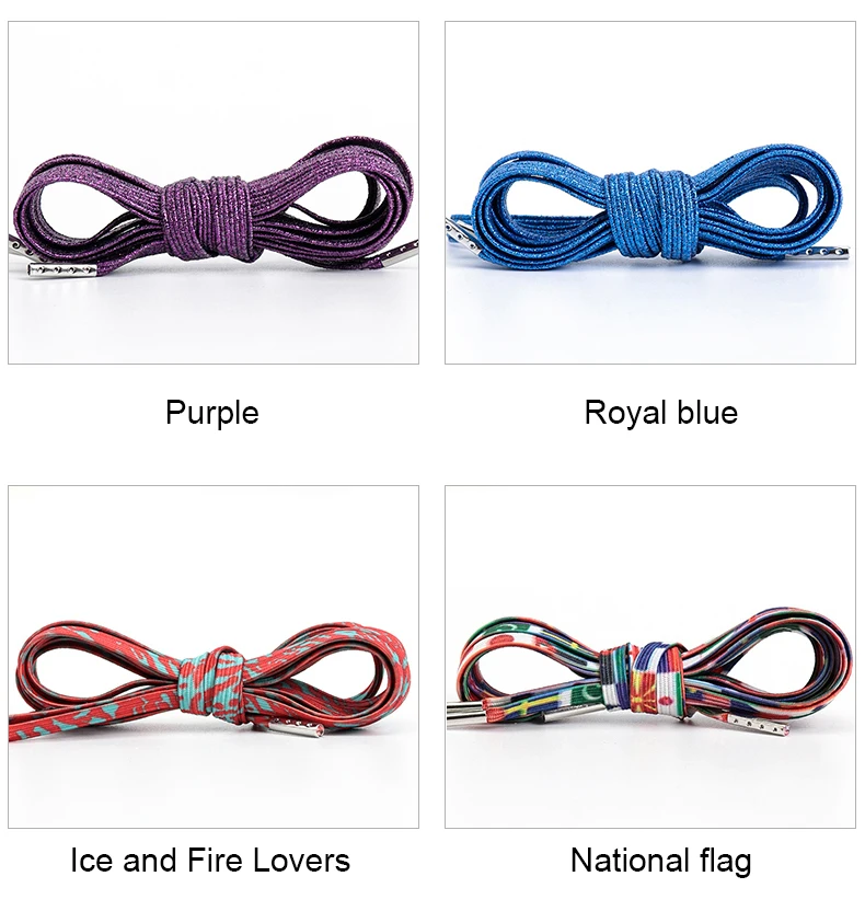 Elastische Schnürsenkel für Sneaker, flache Schnürsenkel, Freizeitschnürsenkel für den Außenbereich, schnelle und sichere Schnürsenkel für Kinder und Erwachsene, Unisex-Schnürsenkel, 1 Paar. – Detail 11