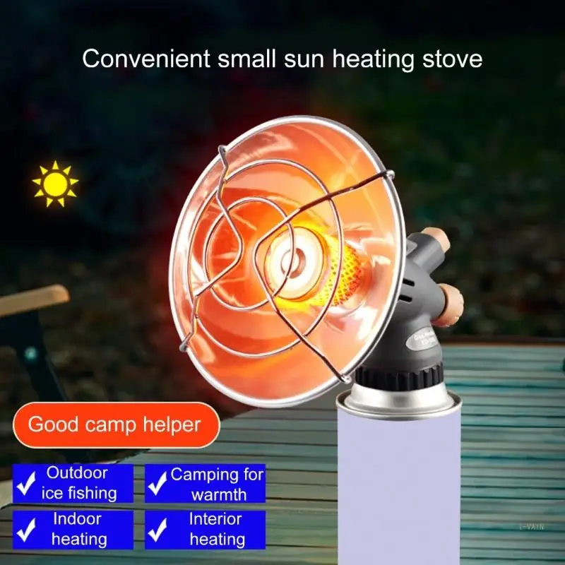 M5TC Electric Space Air Warmer Suit Safety Energy-saving Heaters Camp for Camping, Outdoor Activity, and Office