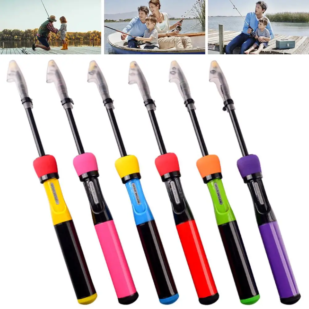 

1,2 м 1,5 м удочка из углеродного волокна сверхлегкая телескопическая катушка для литья мини дорожная рыболовная катушка для ловли карпа детские удочки инструменты стержень A0R6