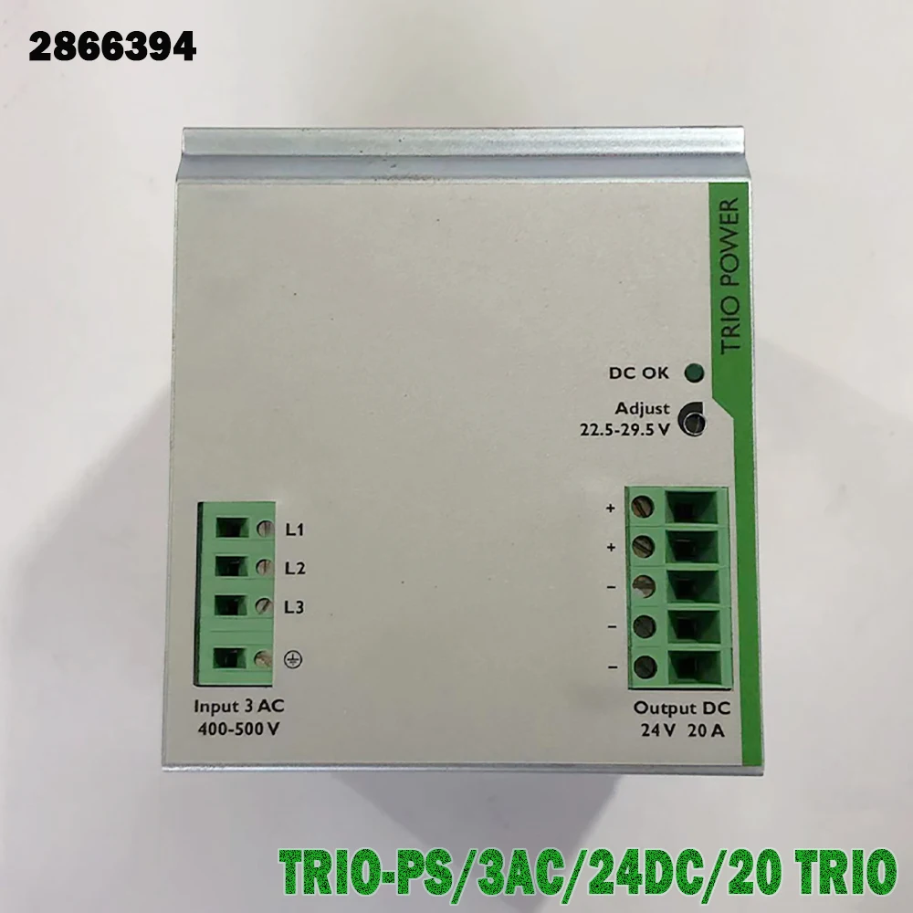 For PHOENIX Three Phase PC Power Before Shipment Perfect Test 2866394 TRIO-PS/3AC/24DC/20 TRIO