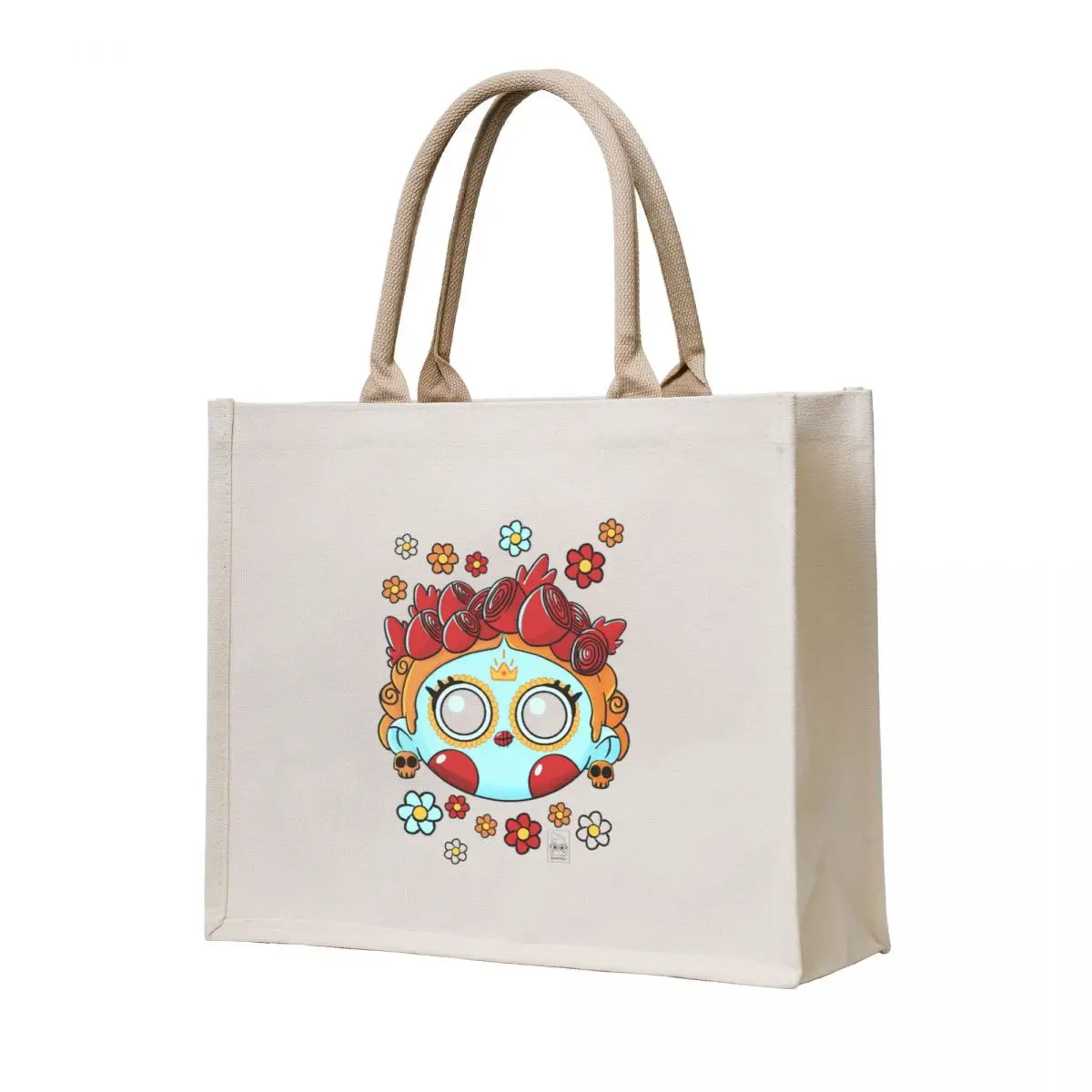 

La Muerte Tote Bag shopper bags Canvas canvas bags