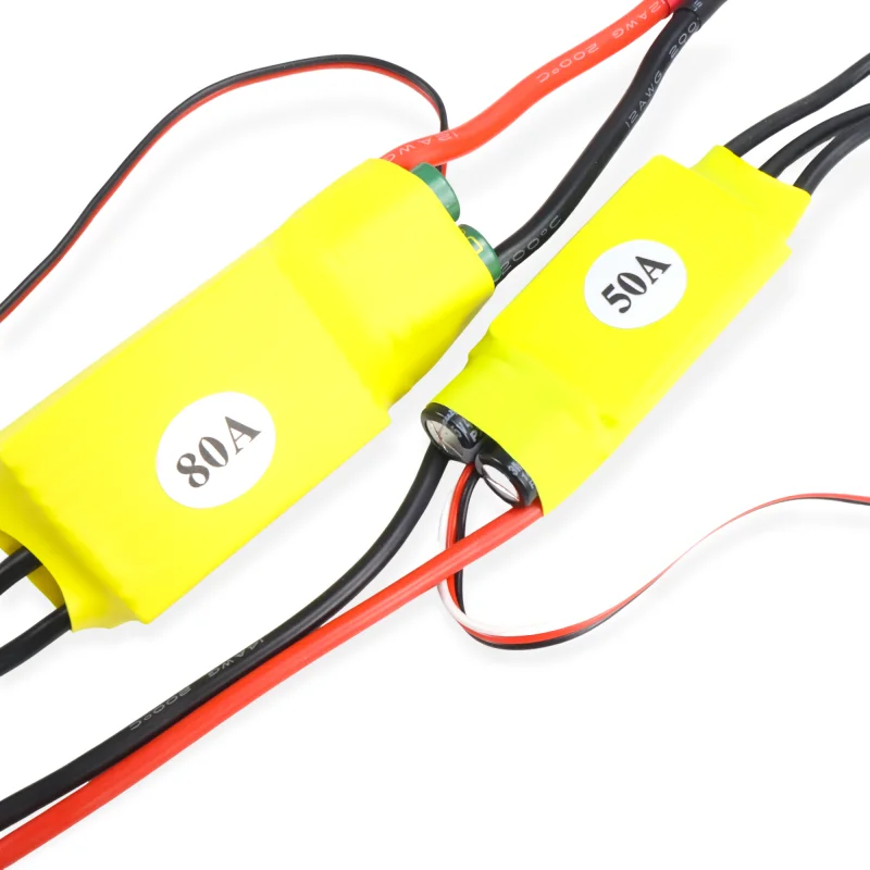 Nuovo Tipo XXD HW 50A 60A 80A ESC Regolatore di Velocità del Motore Brushless RC BEC ESC T-rex F450 Elicottero Barca per FPV Quadcopter Drone