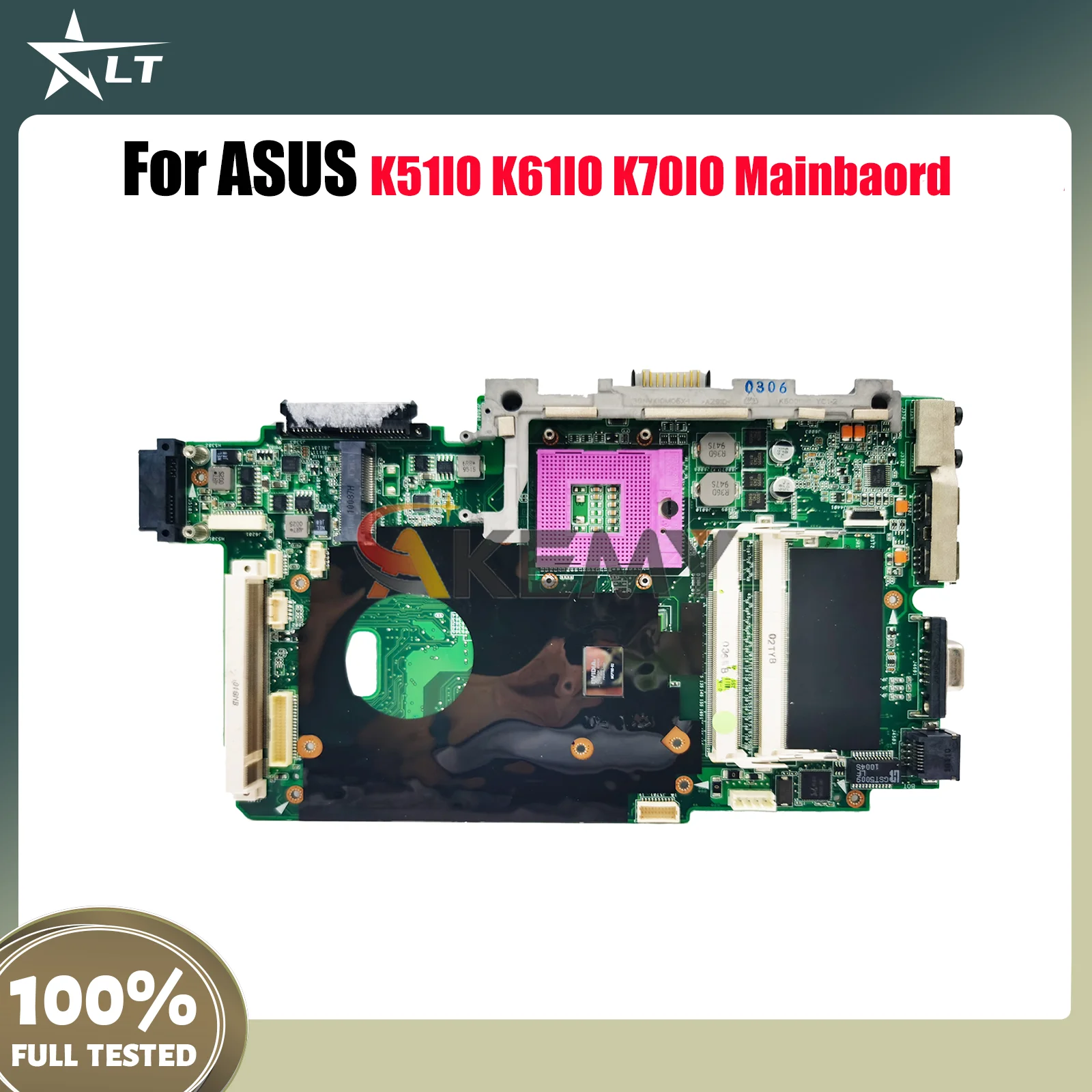 

Материнская плата для ноутбука K51IO для ASUS K51I K51IO, материнская плата для ноутбука Цей товар в наличии, 100% тестирование, ОК, быстрая доставка, высокое качество