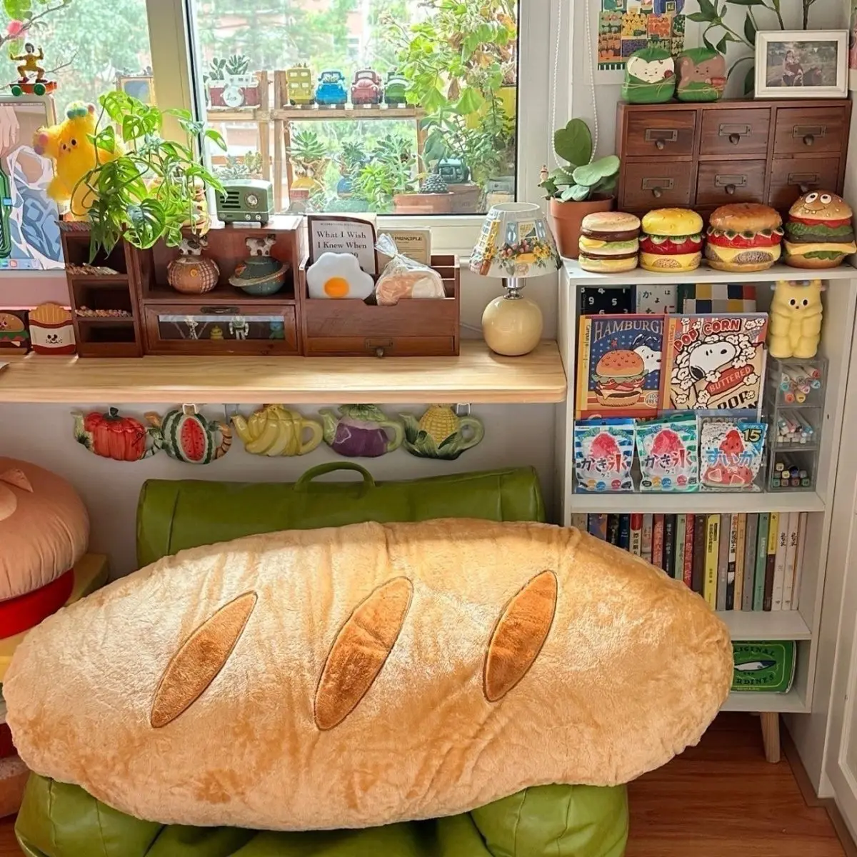 Bread Plush Toy Minimalist Modern French Stick Bread