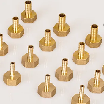 1/8; 1/4; 1/2; 3/8; משותף מצמד AdapterBSP נשי חוט נחושת מחבר פליז צינור הולם 4mm 6mm 8mm 10mm 19mm עקיצה זנב