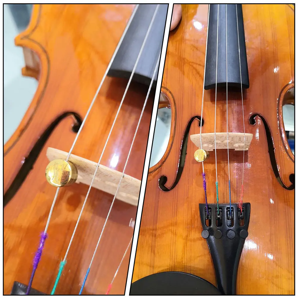 

1pc Brass Cello Wolf Tone Mute For Violoncello Anti-Vibration Noise Suppressor Durable Instrument Accessory Musical Tool