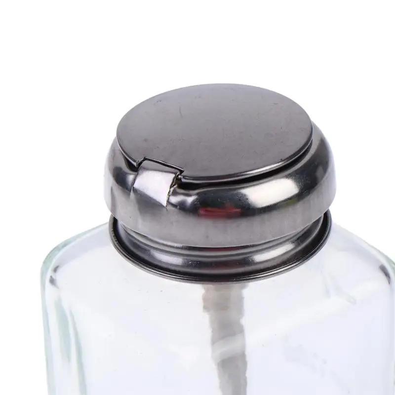 Nachfüllbare Glasflaschen für Nagellackentferner, Leere Flüssigkeits-Pumpspender, Nagelkunst-Reiniger, Make-up- und Maniküre-Werkzeuge – Detail 19