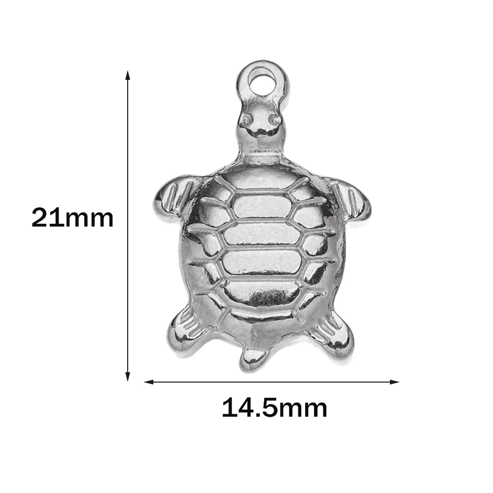 10 stuks roestvrijstalen zomerstrandbedels zeester schelp conch hangers voor DIY armband ketting oorbellen sieraden maken