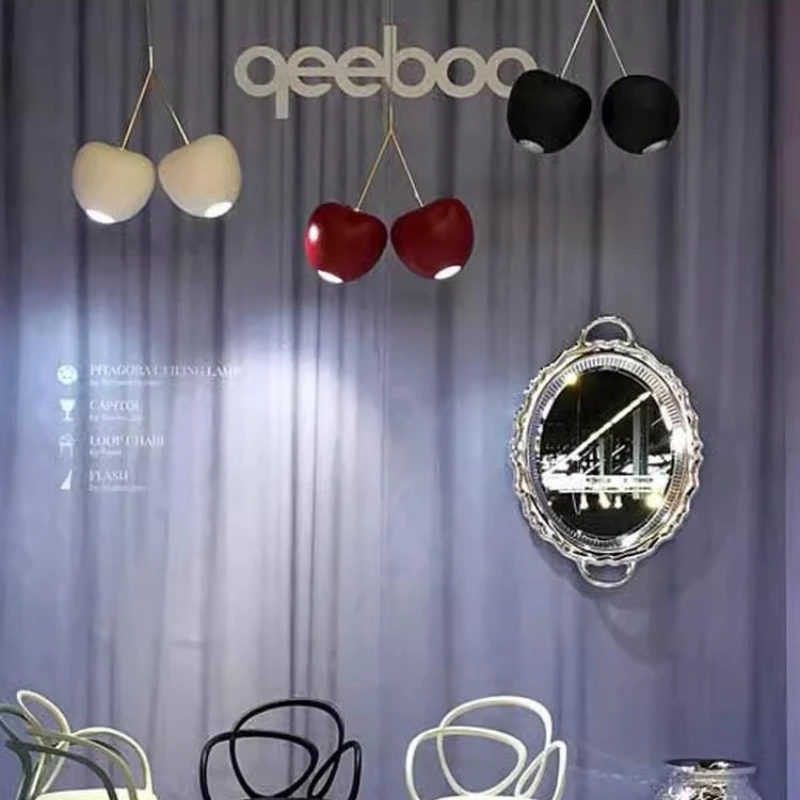 Modern Cherry Shaped Design Creative Ceiling Chandelier Living Room Bar Dining Room Children's Room Interior Decoration Lighting