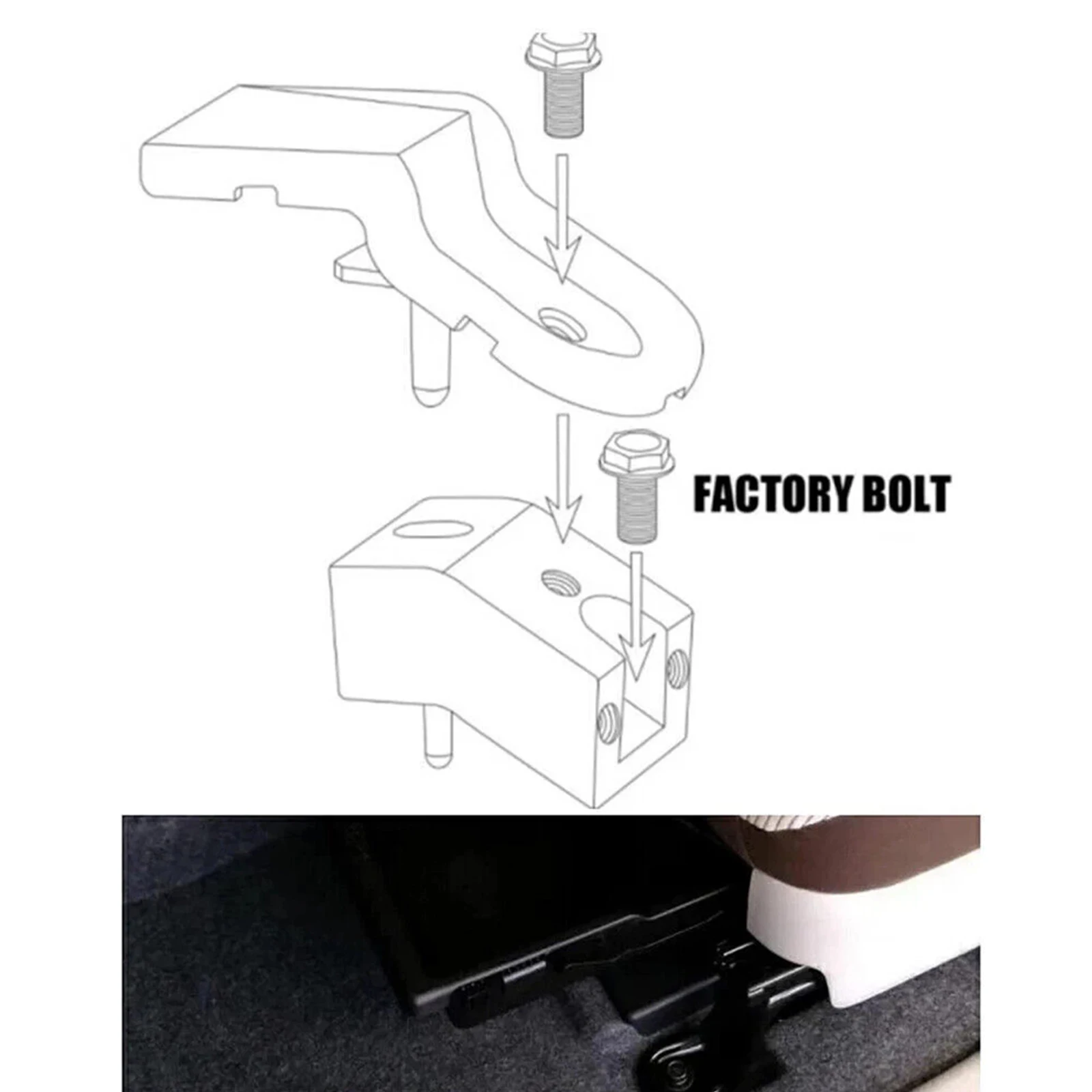 

For Toyota Tacoma 2005-2022 1.25 Front Seat Spacers Lift Jackers Kit (2Pcs)