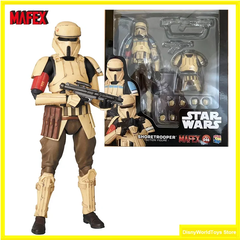 

100% Original Medicom MAFEX 046 Rogue One: A Star Wars Story Shoretrooper Anime Collection Figures Model Toys In Stock