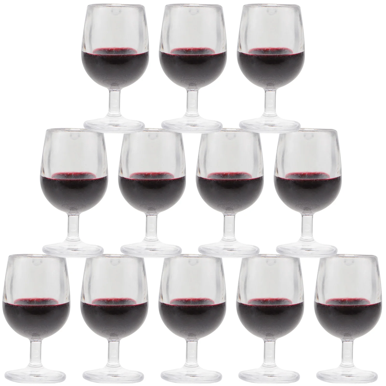 

Drink Garnish Simulation Glasses Dollhouse Miniature Cup Cocktail Cups Small
