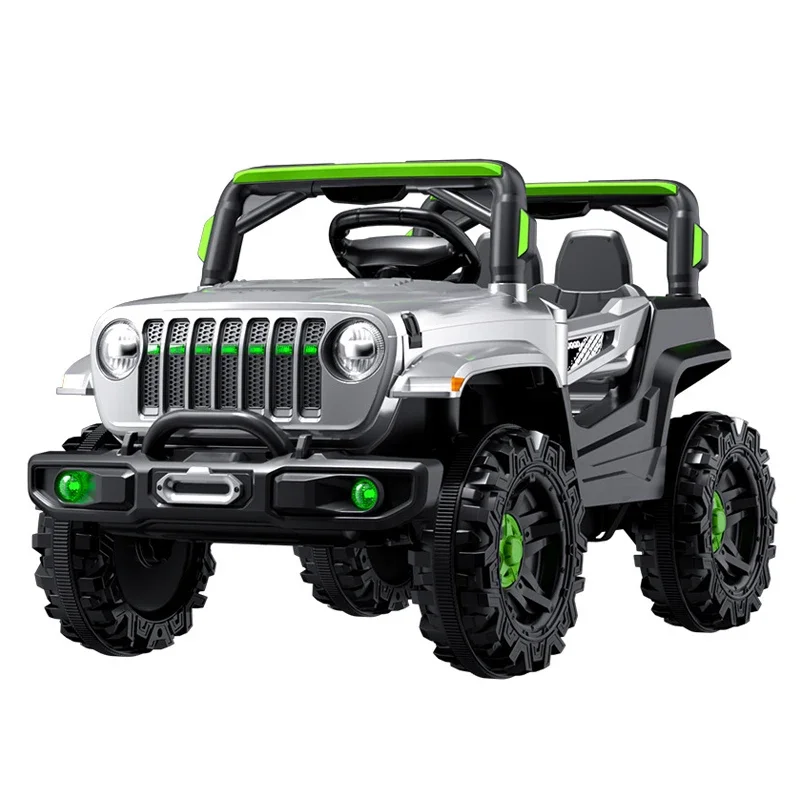 

Children's electric four-wheeled remote control children's electric vehicle