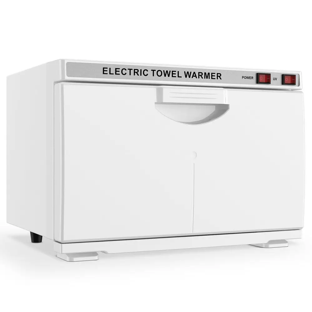 

16L Professional Hot Towel Warmer Cabinet for SPA, Massage, Salon, Barber, and Home Use - White