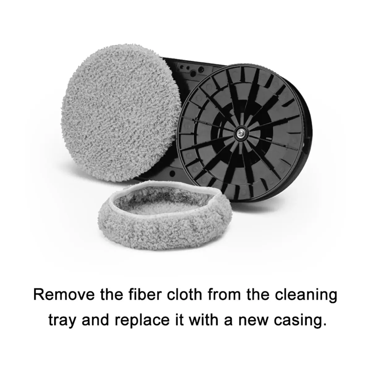 FZFZ For Puruikai Smart Window Cleaning Robot Window Cleaning Cloth, Washable Mop Cloth Rags Window Glass Cleaning Clothes view 3