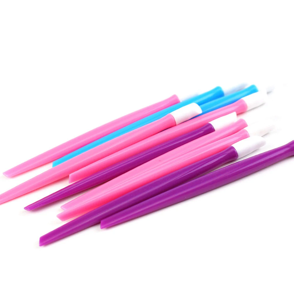 

48Pcs Nail Art Pushing Stick Comfortable Handle Practical Embossing Tool for Gel Nail Kit Professional Home Use