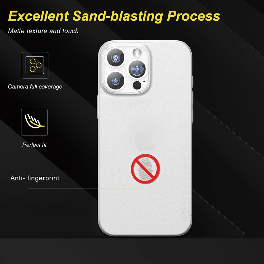 

Luxury Matte Transparent Black White Silicone Soft Case For iPhone 16e 16 15 14 13 Pro Max Plus Mini Ultra Thin Frosted Shell 16