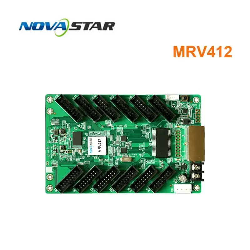 Novastar receiving card MRV412 MRV416 for indoor outdoor hub75B hub75E full color led module led matrix receiver card