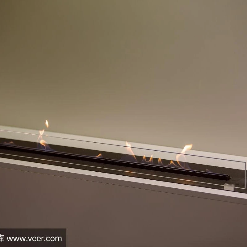 Quemador de chimenea inteligente rectangular eléctrico kamin de bioetanol inteligente wifi tuya en bioetanol mide 150 cm